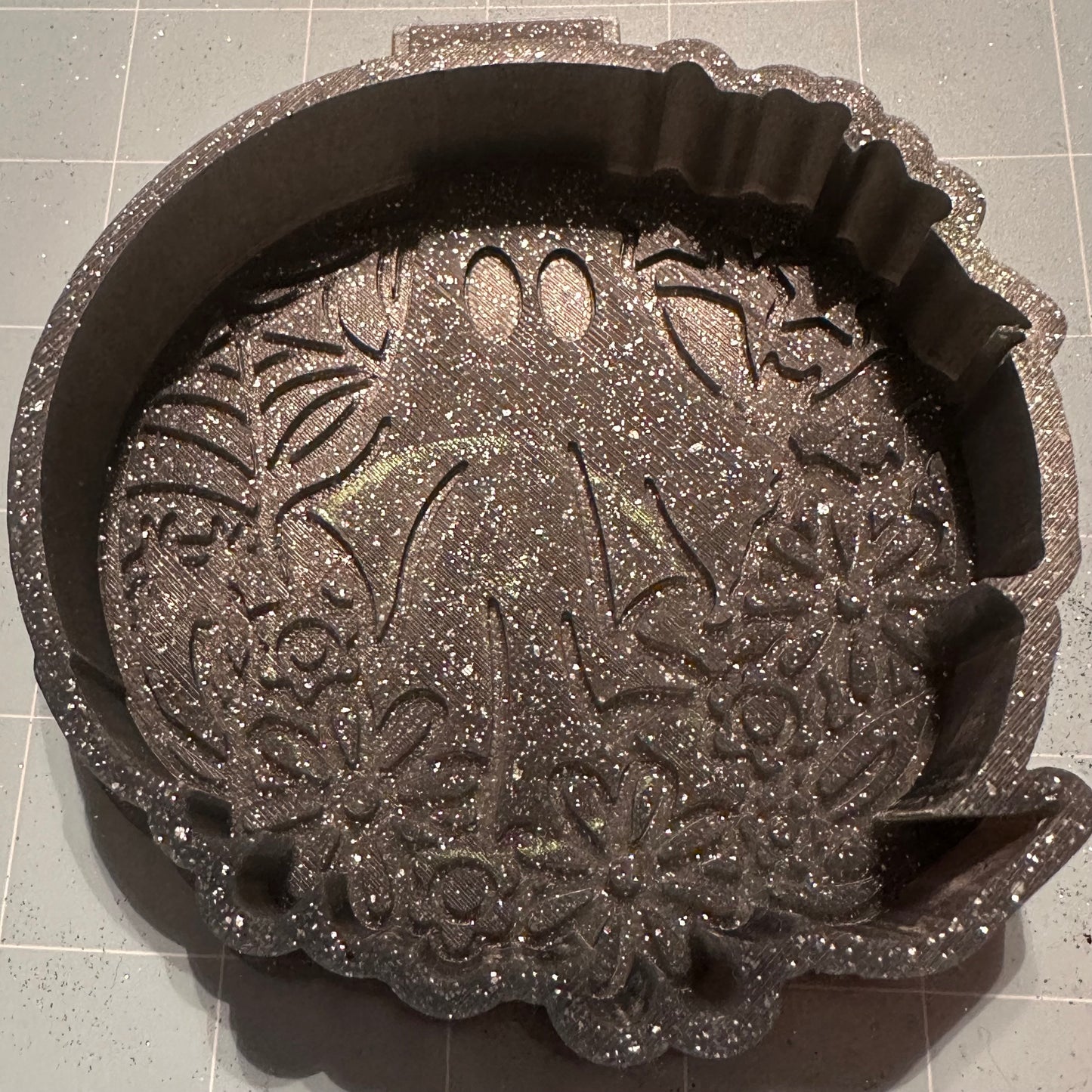 Ghost Floral Freshie Mold