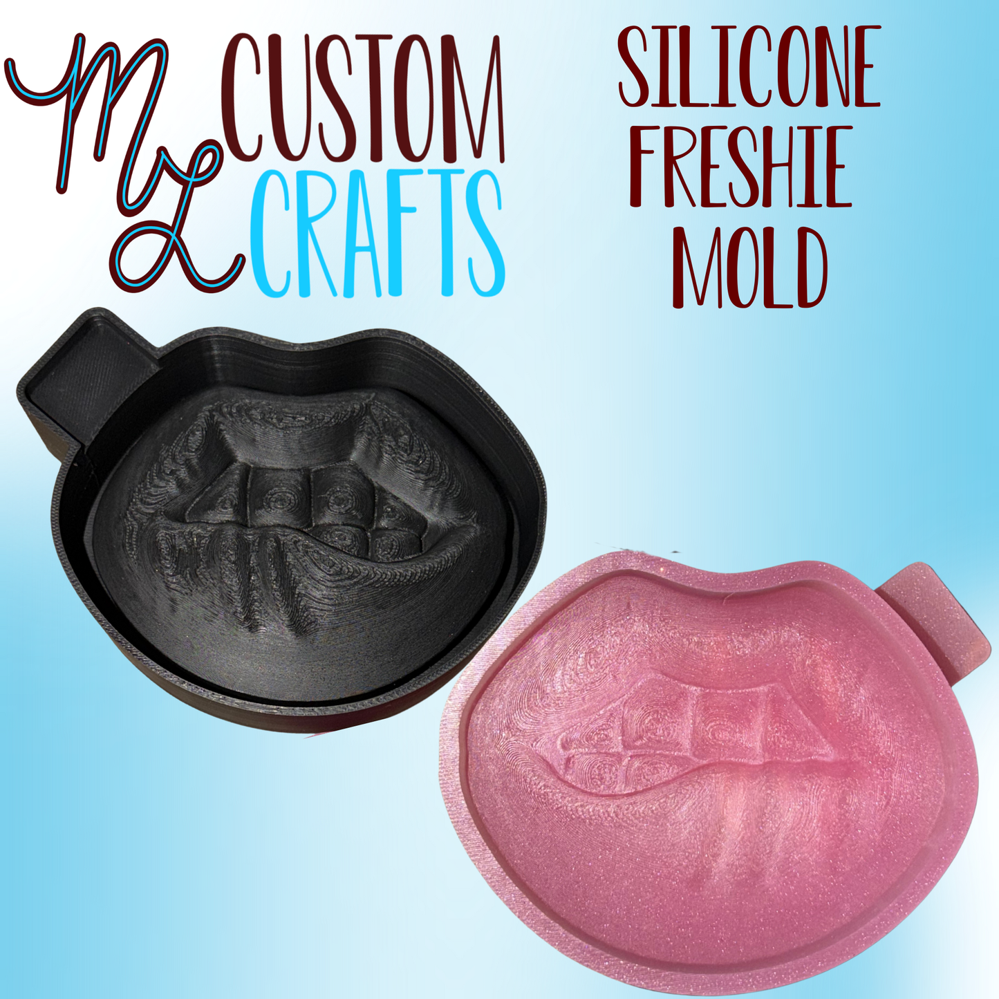 Lip Bite 3D Freshie Mold