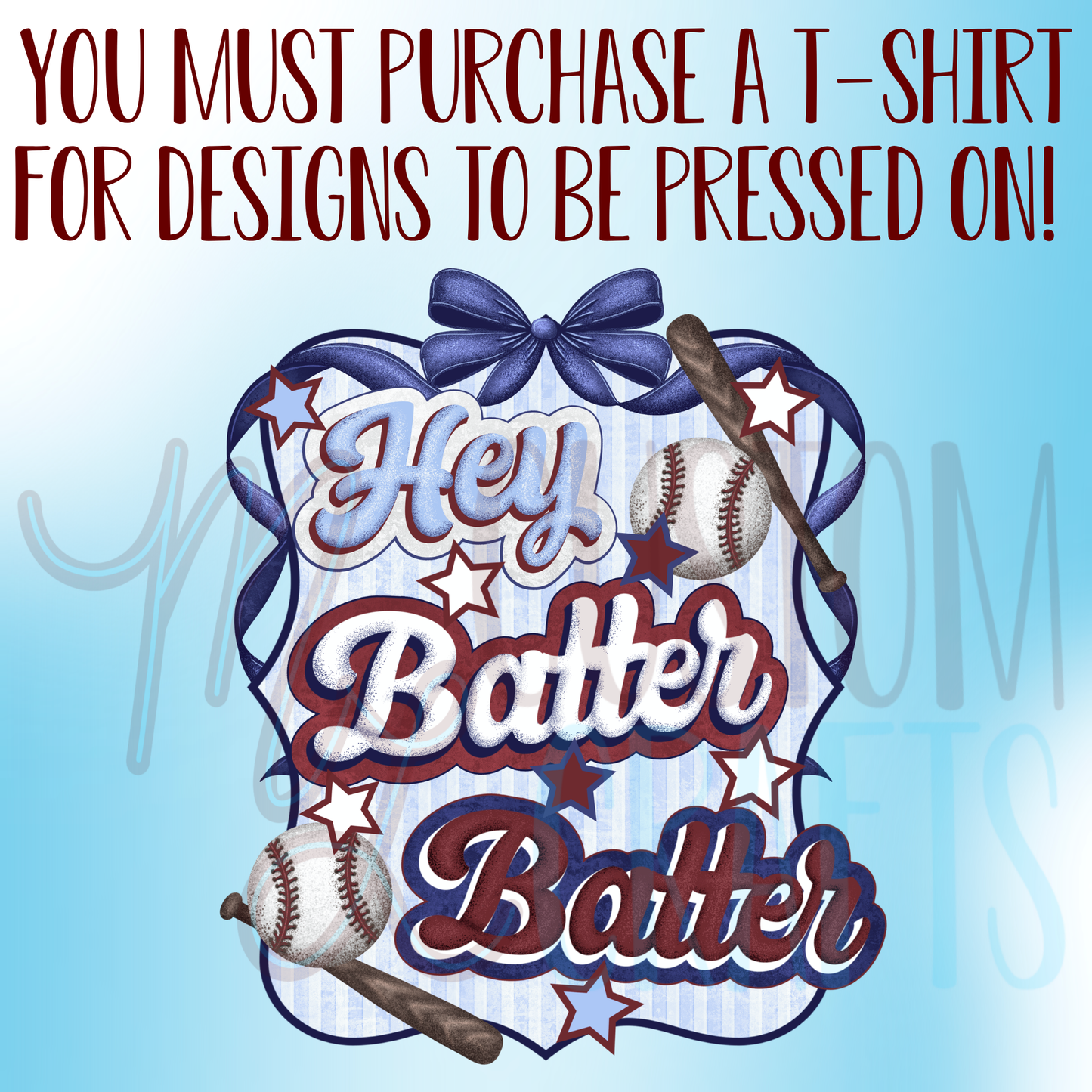 Hey Batter Batter Shirt Design