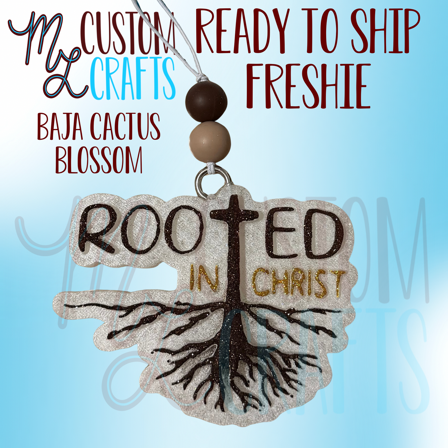 Baja Cactus Blossom- 3D Rooted in Christ Freshie RTS