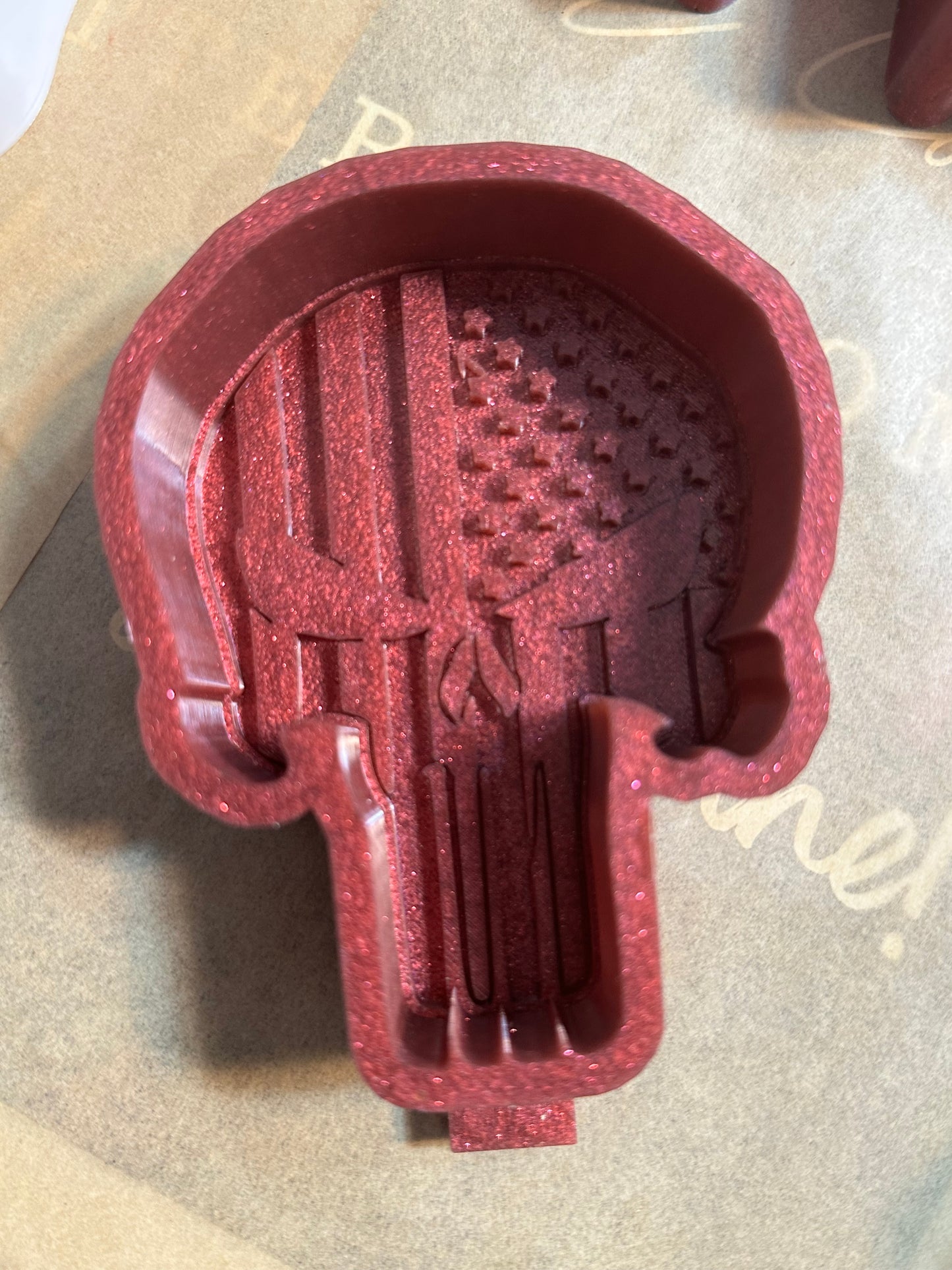 Punisher Flag Freshie Mold
