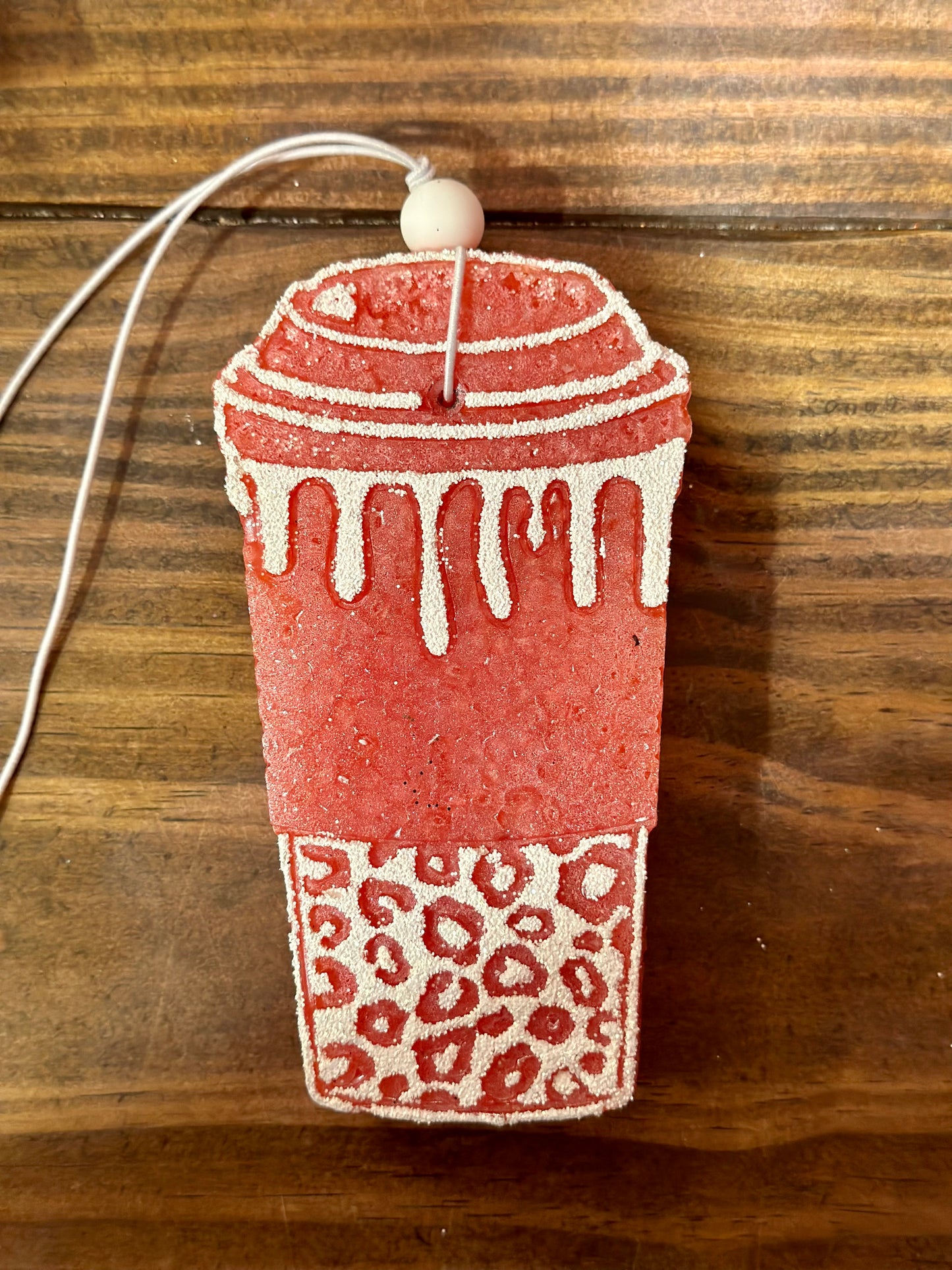 Leopard Coffee Freshie