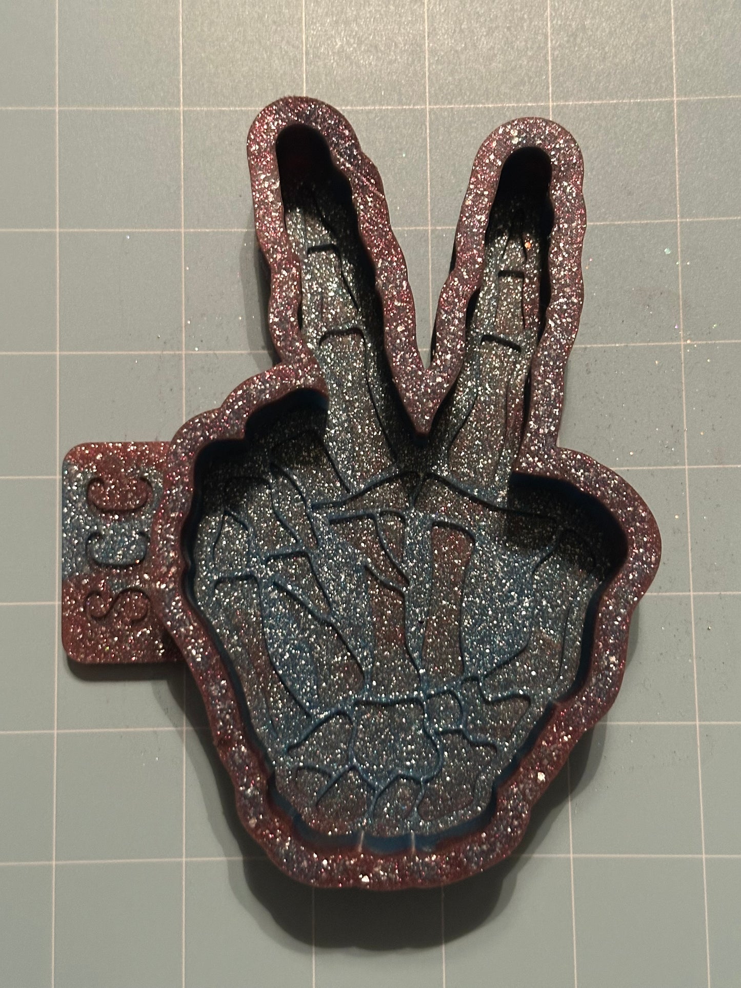 Peace Skully Freshie Mold