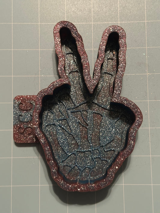 Peace Skully Freshie Mold