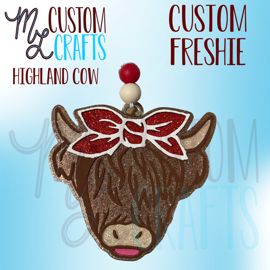 Highland Cow Freshie