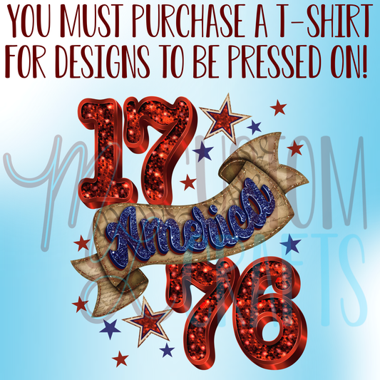 1776 Shirt Design