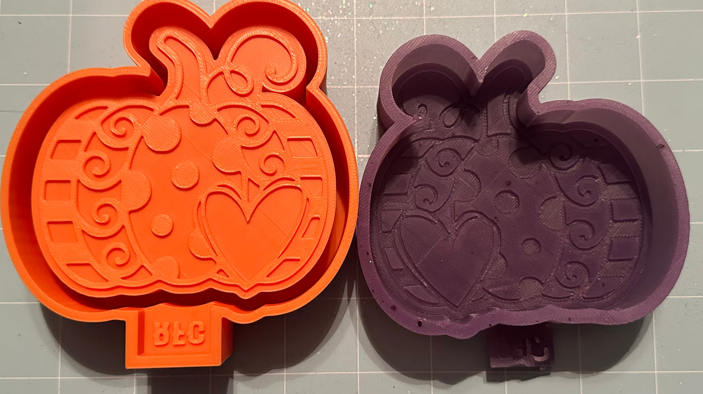 Cute Pumpkin Freshie Mold