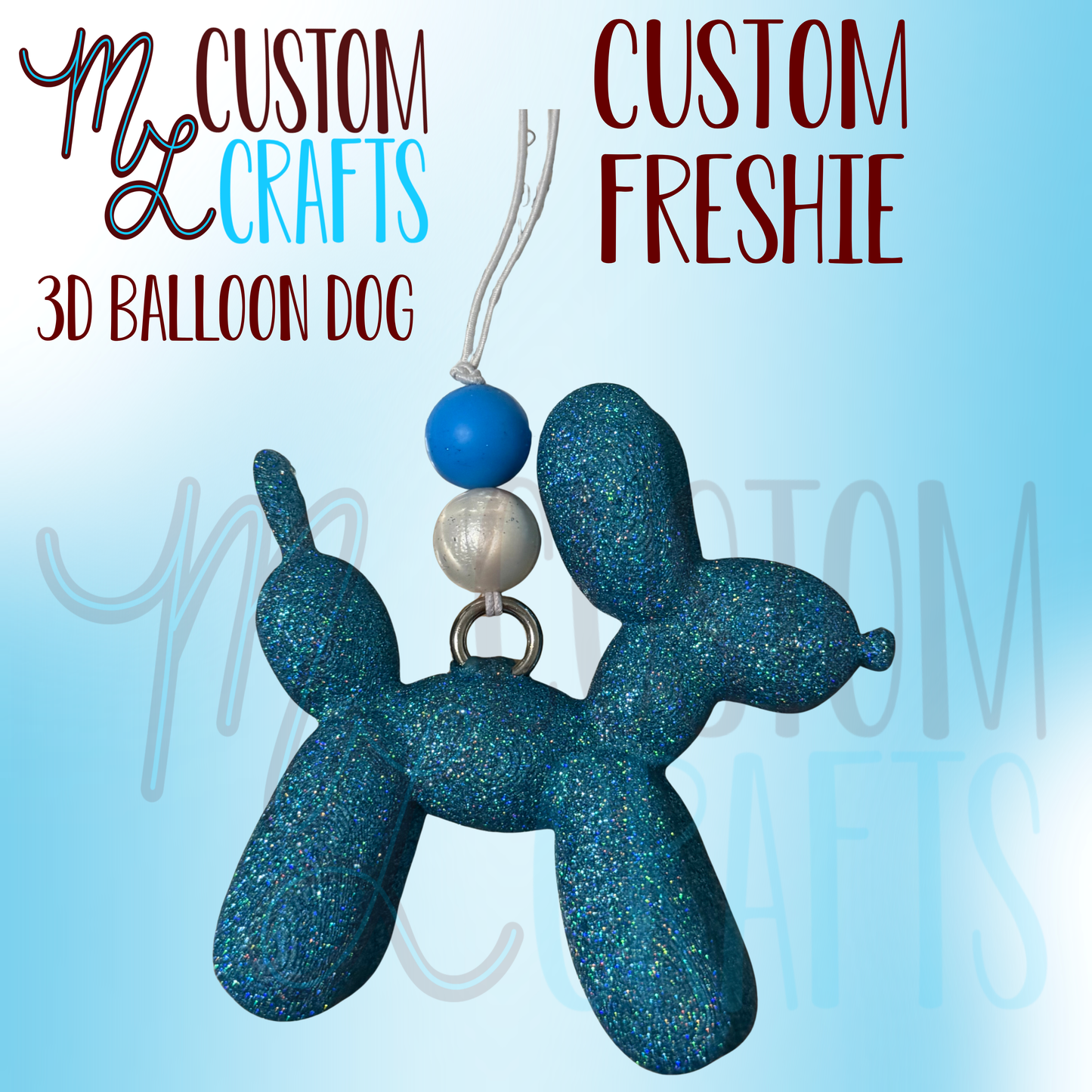 3D Balloon Dog Freshie