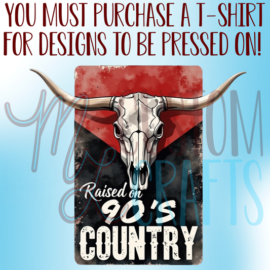 90s Country Shirt Design