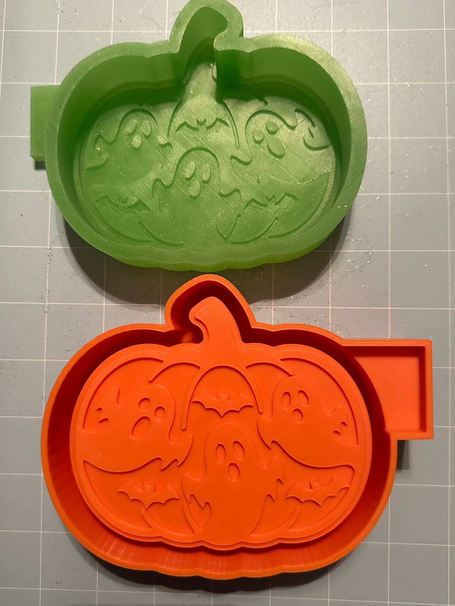 Pumpkin Ghost Freshie Mold