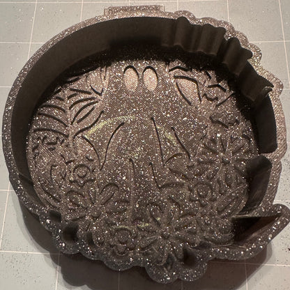 Ghost Floral Freshie Mold