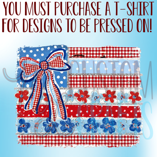 Croquette Flag Shirt Design