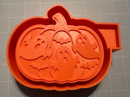 Pumpkin Ghost Freshie Mold