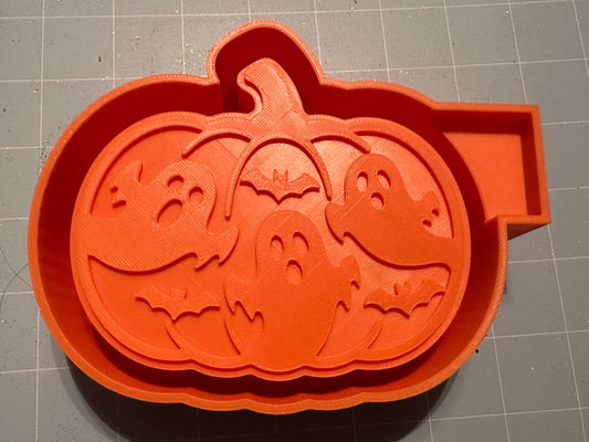 Pumpkin Ghost Freshie Mold