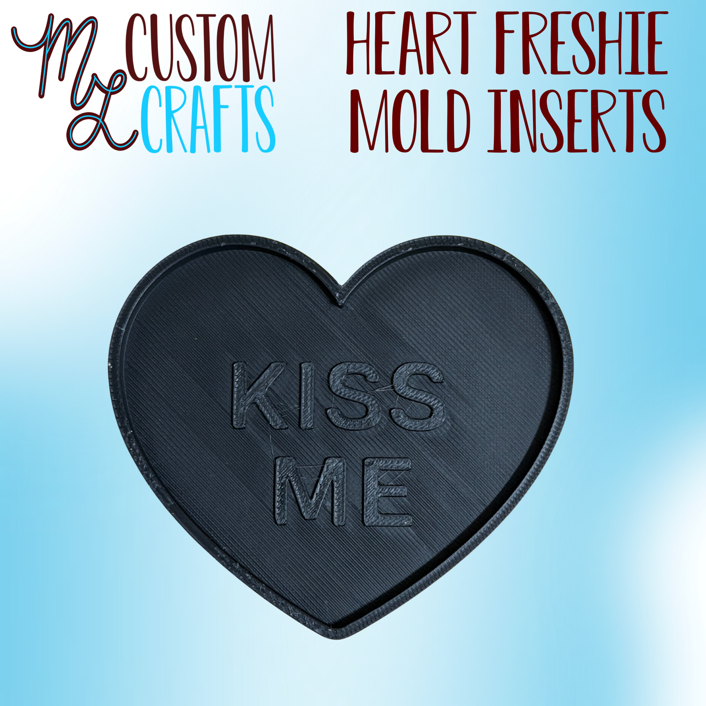 Heart Inserts for Freshie Mold