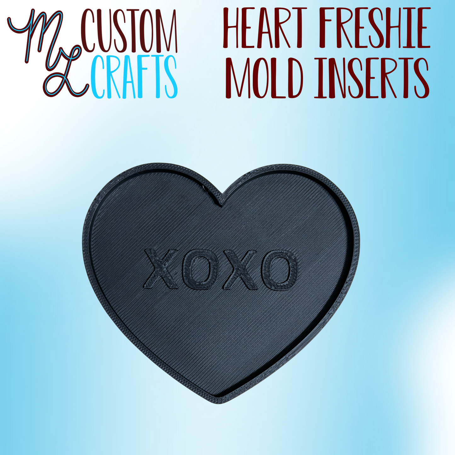 Heart Inserts for Freshie Mold