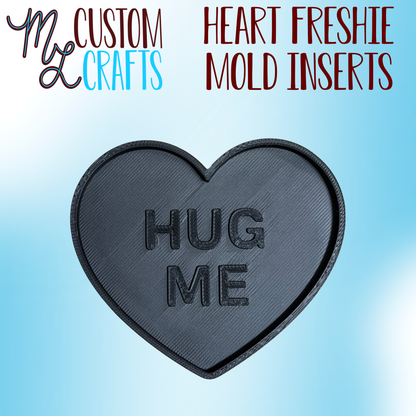 Heart Inserts for Freshie Mold