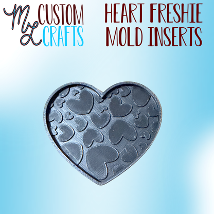 Heart Inserts for Freshie Mold