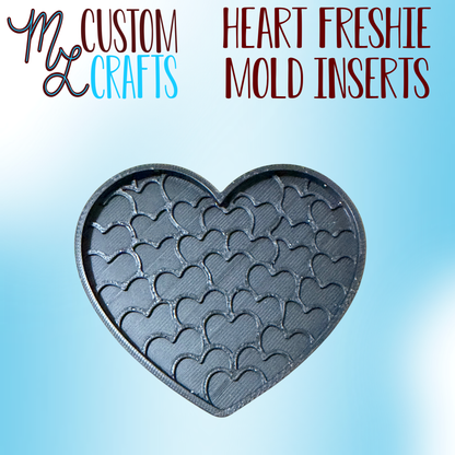 Heart Inserts for Freshie Mold