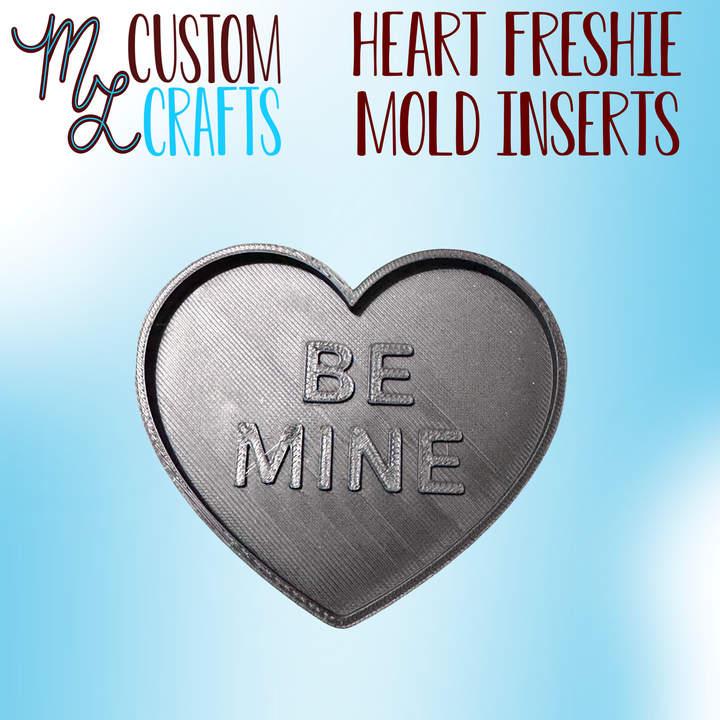 Heart Inserts for Freshie Mold