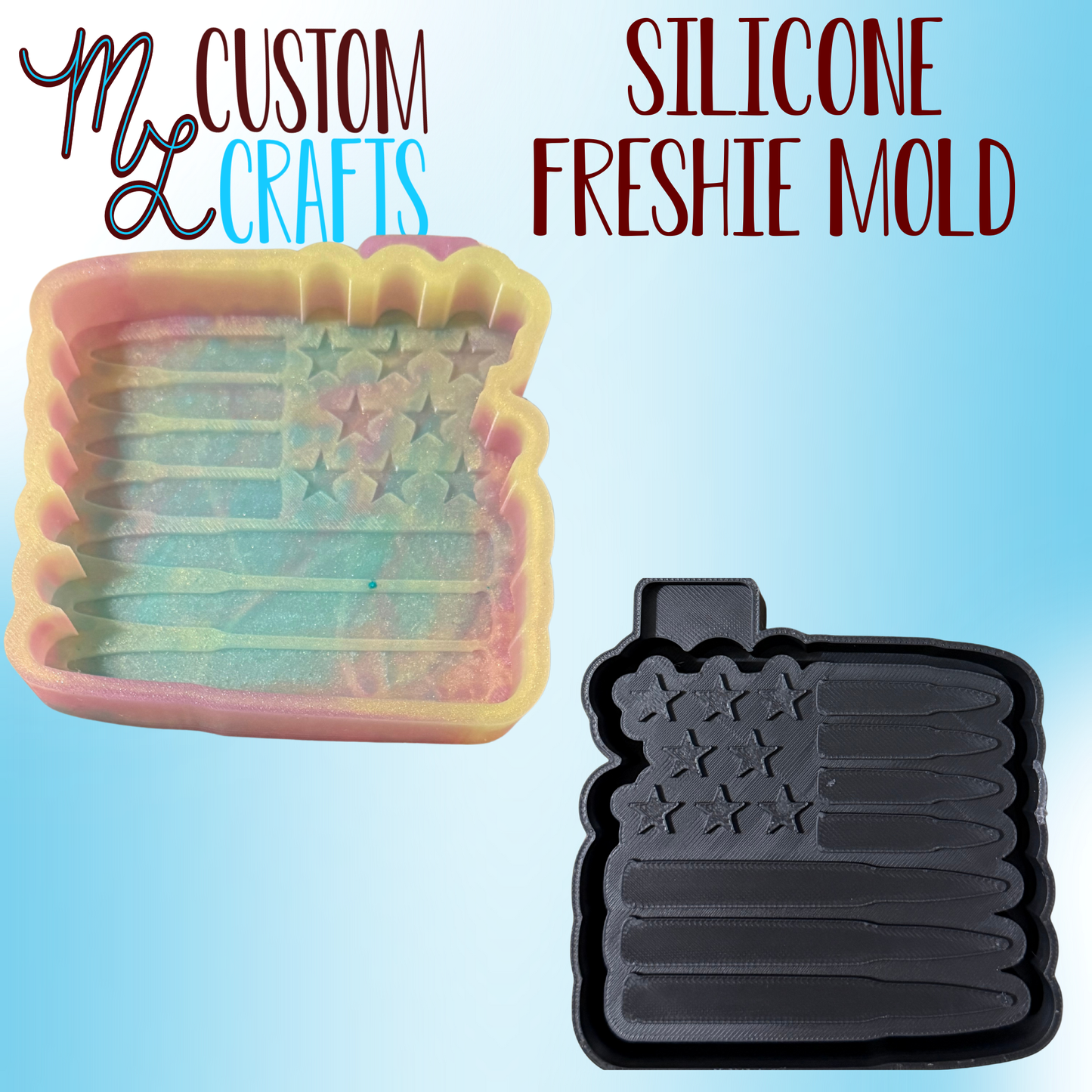 Ammo Flag Freshie Mold