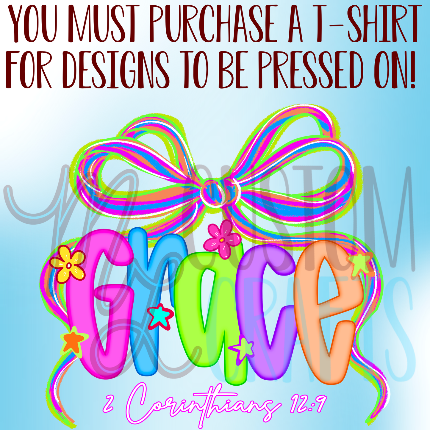 Grace Bright Shirt Design