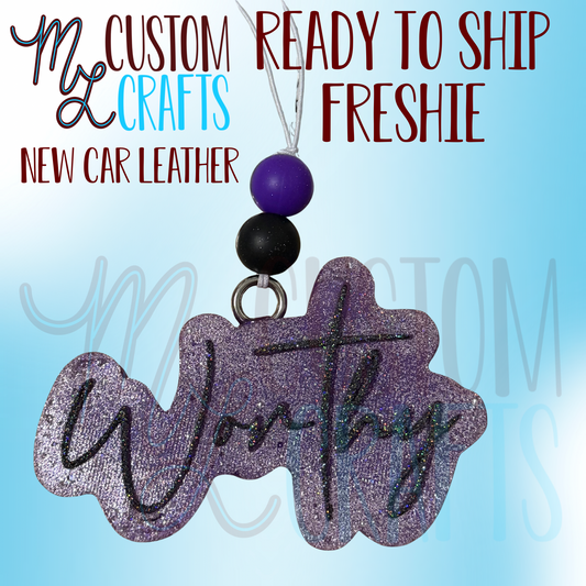 New Car Leather- Worthy Freshie RTS