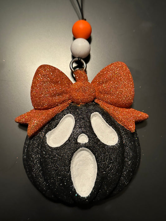Harvest Linen 3D Ghostie Bow Freshie RTS