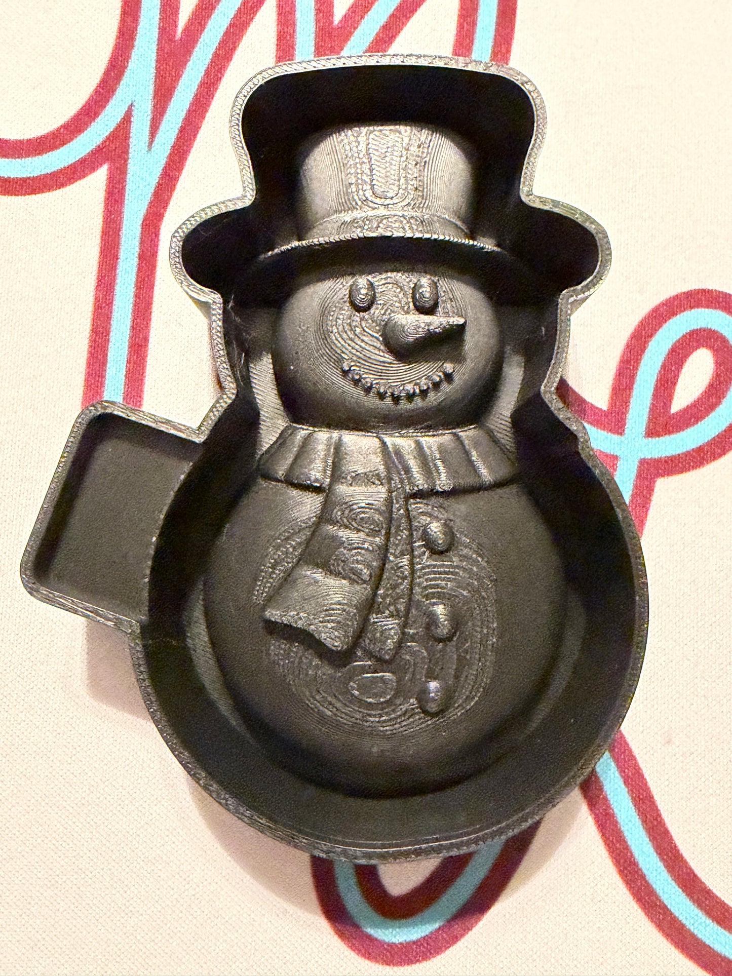 Snowman 3D Freshie Mold