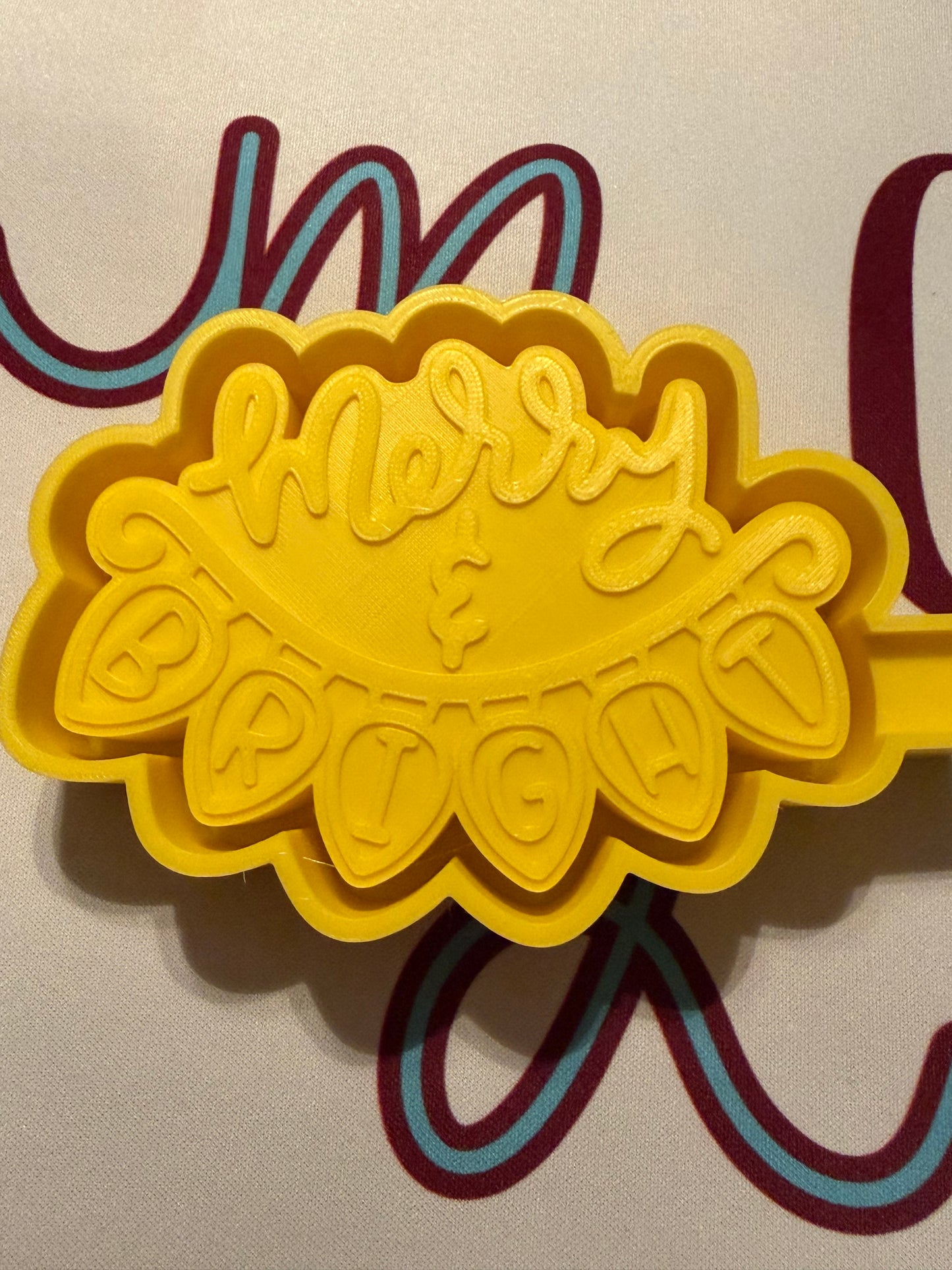 Merry & Bright Freshie Mold