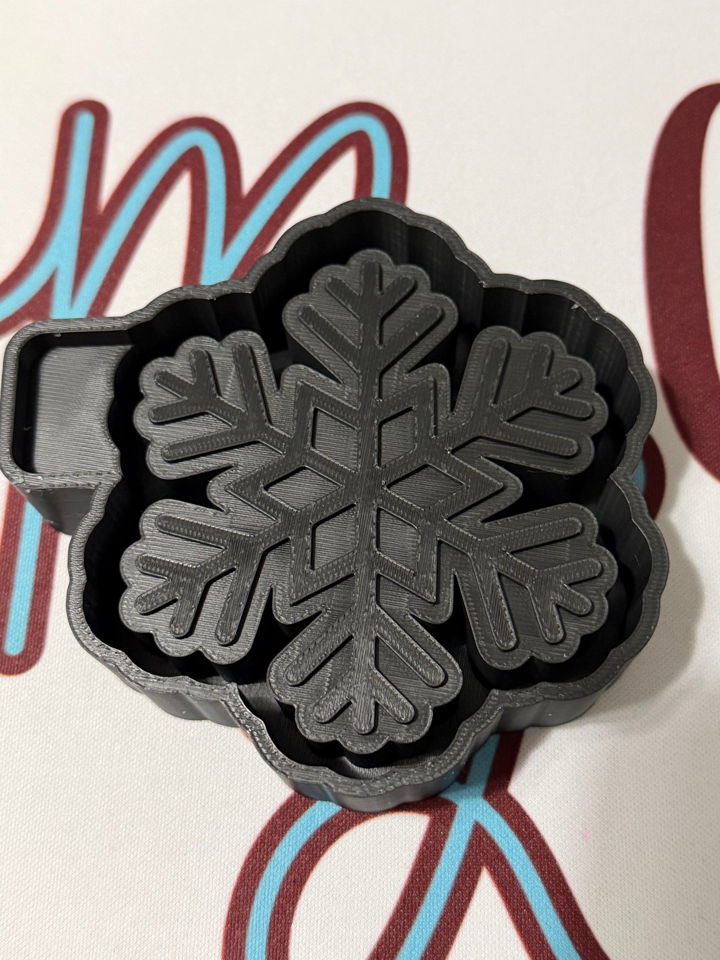 Snowflake Freshie Mold