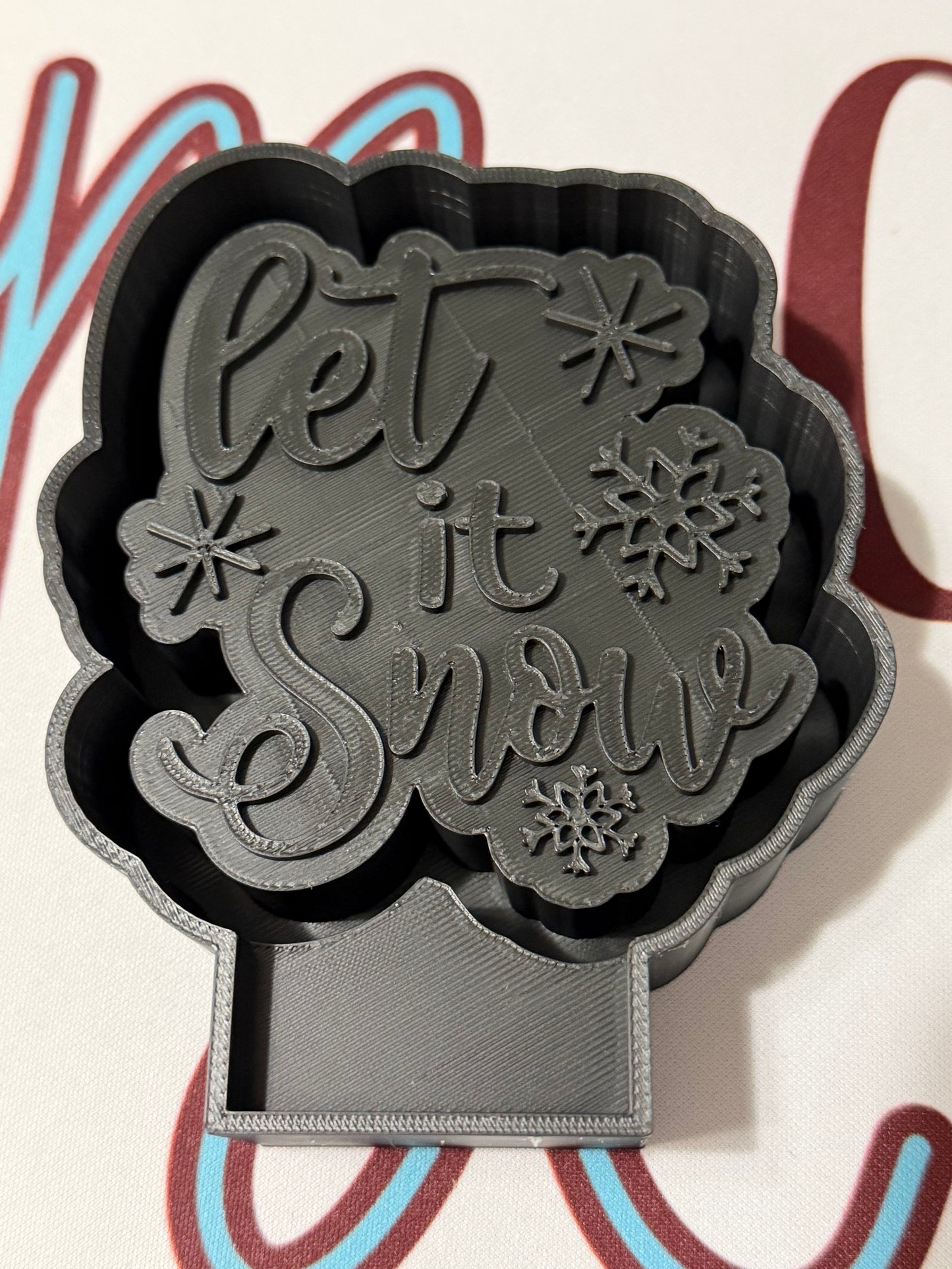 Let it Snow Freshie Mold
