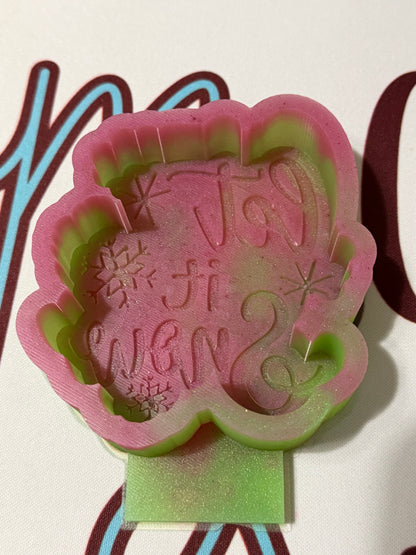 Let it Snow Freshie Mold