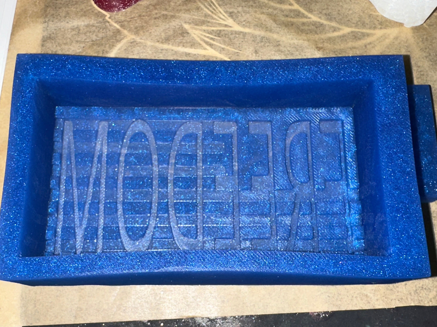 Freedom Flag Freshie Mold