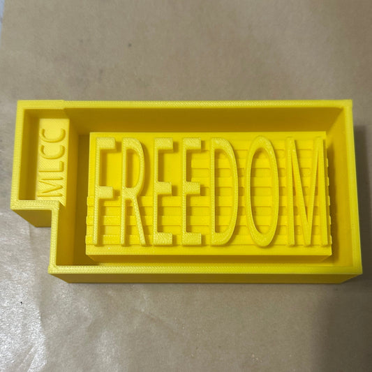 Freedom Flag Freshie Mold