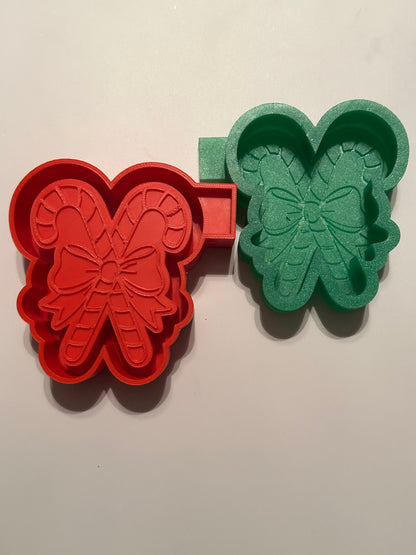 Candy Cane Freshie Mold