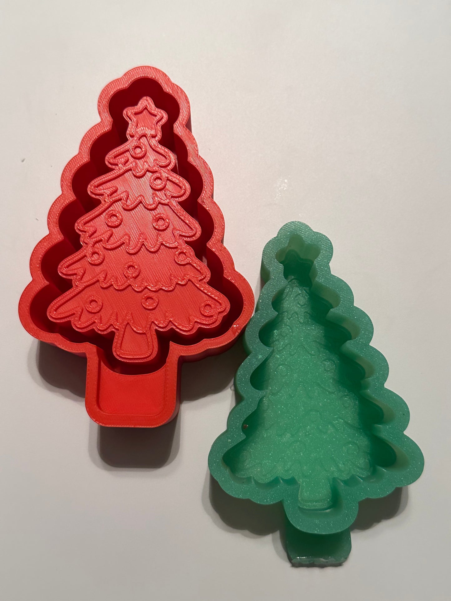 Christmas Tree with Ornaments Freshie Mold