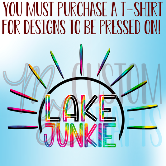 Lake Junkie Shirt Design