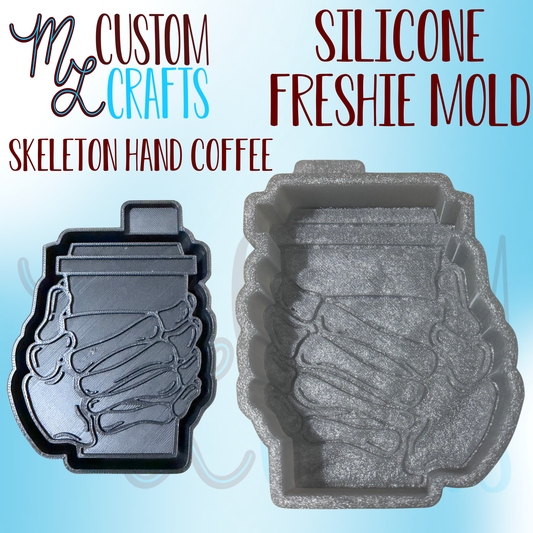 Skeleton Hand Coffee Freshie Mold