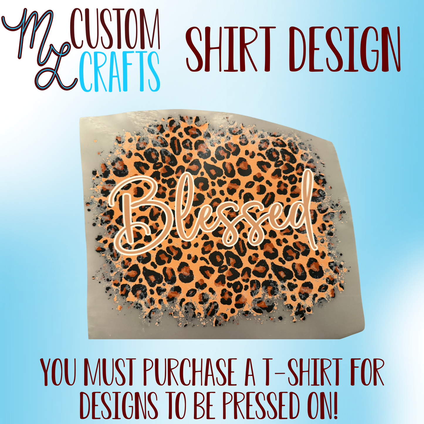 Blessed Shirt Design