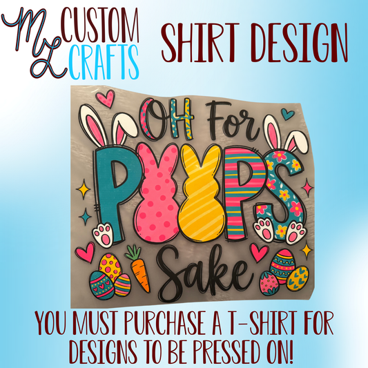 Peeps Sake Shirt Design